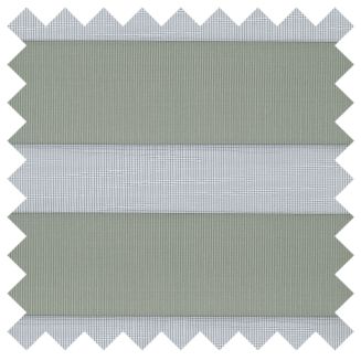 Senses Mirage Allure Green Roller Blind With White Cassette