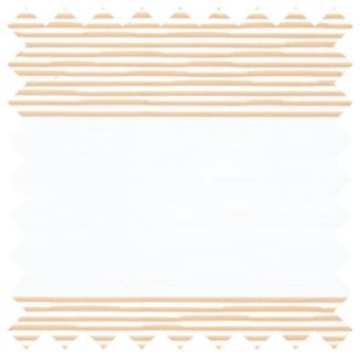 Senses Mirage Aura Rose Gold Roller Blind With White Cassette