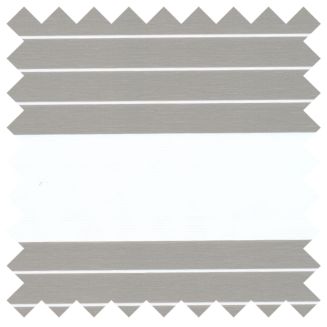 Senses Mirage Balance Grey Roller Blind With White Cassette