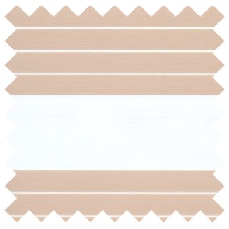 Senses Mirage Balance Peach Roller Blind With White Cassette
