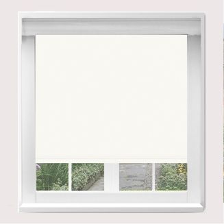 Banlight Duo Fr Blackout Bright White Blockout Roller Blind