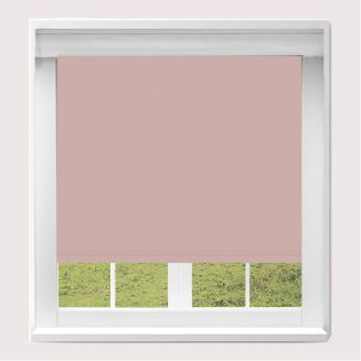 Banlight Duo Fr Blackout Rose Blockout Roller Blind
