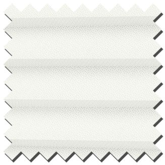 Calia Asc Fr White Pleated Blind With White Frame