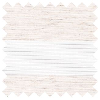 Senses Mirage Desire Natural Roller Blind With White Cassette