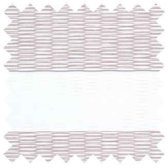 Senses Mirage Entwine Grey Roller Blind With White Cassette