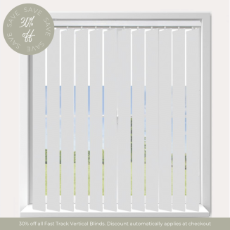 Fast Track Vertical Polaris White Nexus Vertical Blind