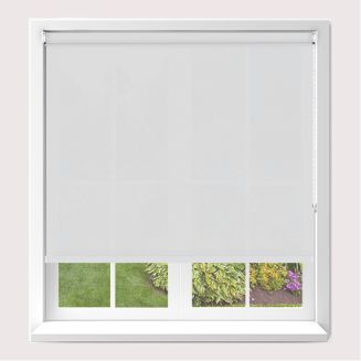 Polaris White Roller Blind