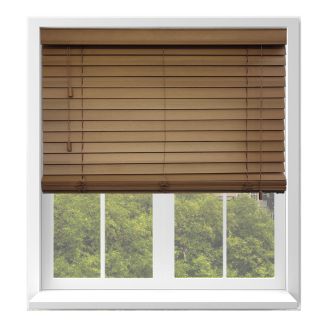 Amber Fauxwood Blind