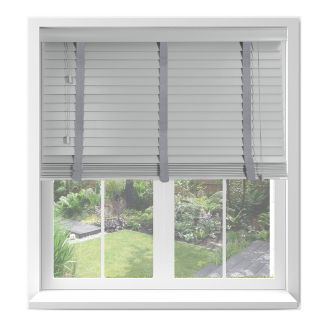 Mission Fauxwood Blind with Tapes