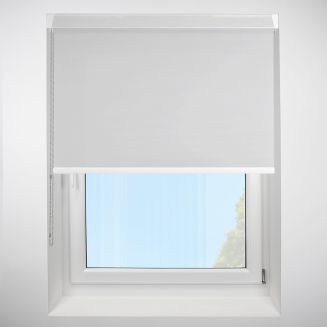 Polaris Pure White Grip Fit Roller Blind