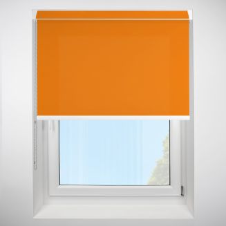 Polaris Tangerine Grip Fit Roller Blind