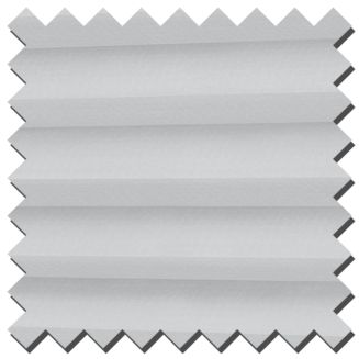 Intu Hive Plain Iron Pleated Blind With White Cassette