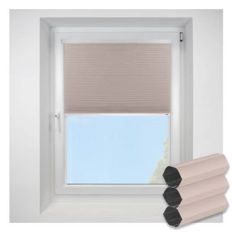 Intu Astral Blackout Blush Pleated Blind