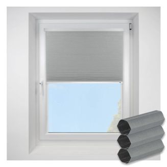 Intu Astral Blackout Pebble Pleated Blind
