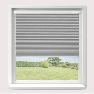 Intu Hive Matrix Silver Pleated Blind