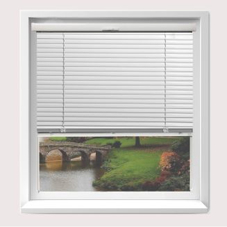 Intu Venetian Porcelain Venetian Blind With White Cassette