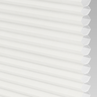 Intu Micro Hive White Pleated Blind
