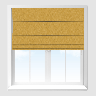 Lima Buttercup Roman Blind