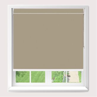 Open Cassette 70mm Banlight Duo Fr Blackout Sand Roller Blind