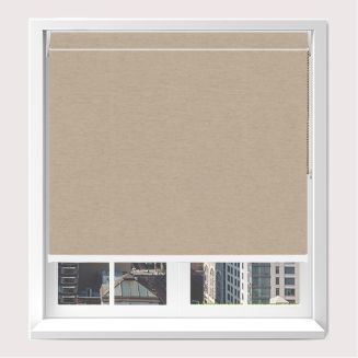 Open Cassette 70 Linenweave Sand Roller Blind  