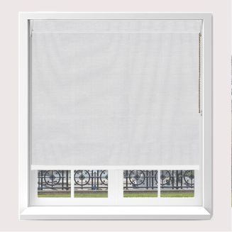 Open Cassette 70 Mariella Snowdrop Roller Blind  