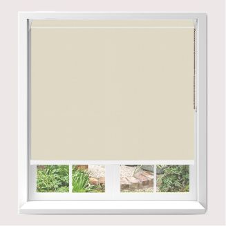 Open Cassette 40mm Splash Butter Roller Blind