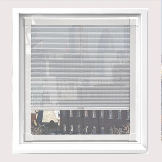 Hampton Silver Perfect Fit Pleated Blind