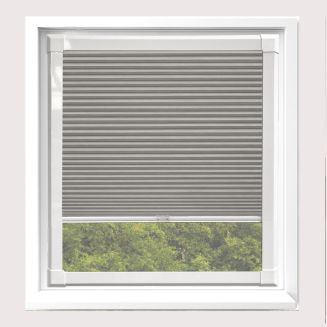 Hive Silkweave Elephant Perfect Fit Pleated Blind