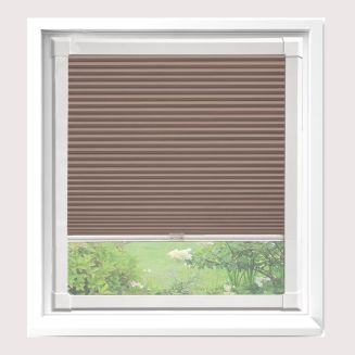 Astral Blackout Blush Perfect Fit Pleated Blinds