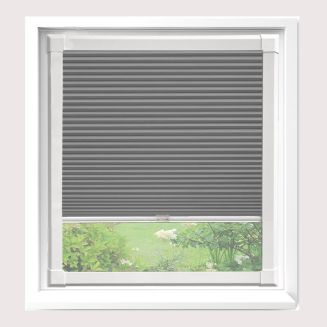Astral Blackout Fossil Perfect Fit Pleated Blinds