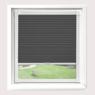 Celeste Anthracite Perfect Fit Pleated Blinds