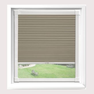 Celeste Cream Perfect Fit Pleated Blinds