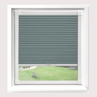 Celeste Duckegg Perfect Fit Pleated Blinds