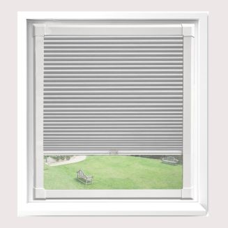 Celeste White Perfect Fit Pleated Blinds