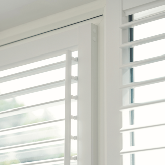 Perfect Fit Cotton White Shutter Lite