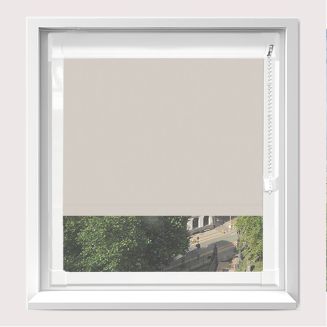 Chain Operated Banlight Duo FR Pearl Perfect Fit Roller Blind  