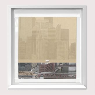 Voile Sandshell Perfect Fit Roller Blind