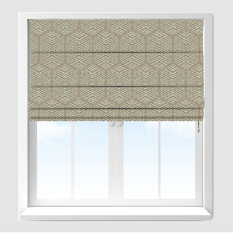 Aries Champagne Roman Blind