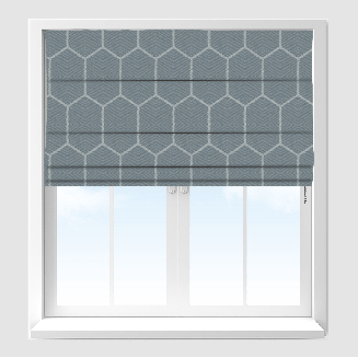 Aries Mist Roman Blind
