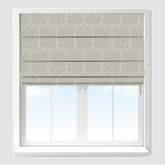 Aries Platinum Roman Blind