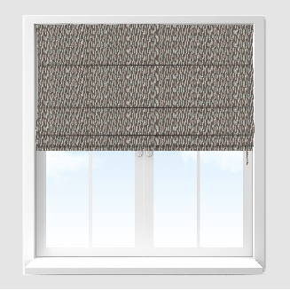Comet Charcoal Roman Blind
