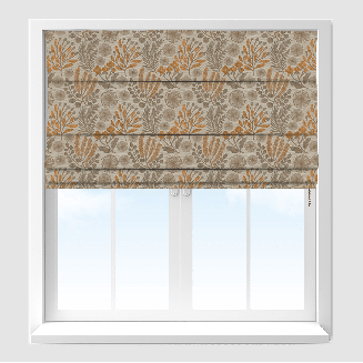 Islay Saffron Roman Blind