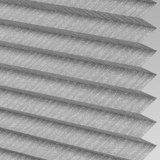 Intu Micro Ribbons Asc Pewter Pleated Blind