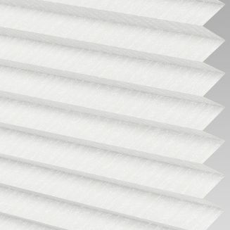 Intu Micro Ribbons Asc White Pleated Blind