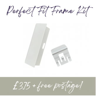 Perfect Fit Frame Kit suitable for Venetian, Pleated and Roller