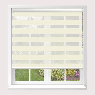 Senses Mirage Essence Cream Roller Blind With White Cassette