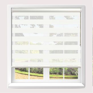 Senses Mirage Essence White Roller Blind With White Cassette