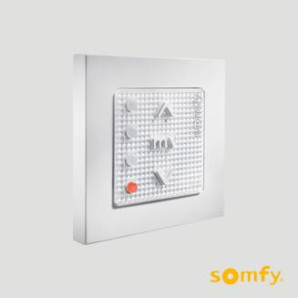 Somfy Smoove Mechanical Origin 4 RTS (White Frame + Module)