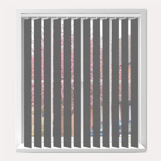 Vogue Atlantex Grey Vertical Blind  