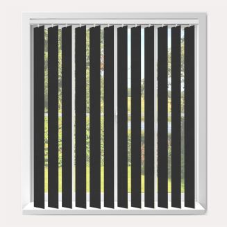 Vogue Atlantex Spc Black Vertical Blind  